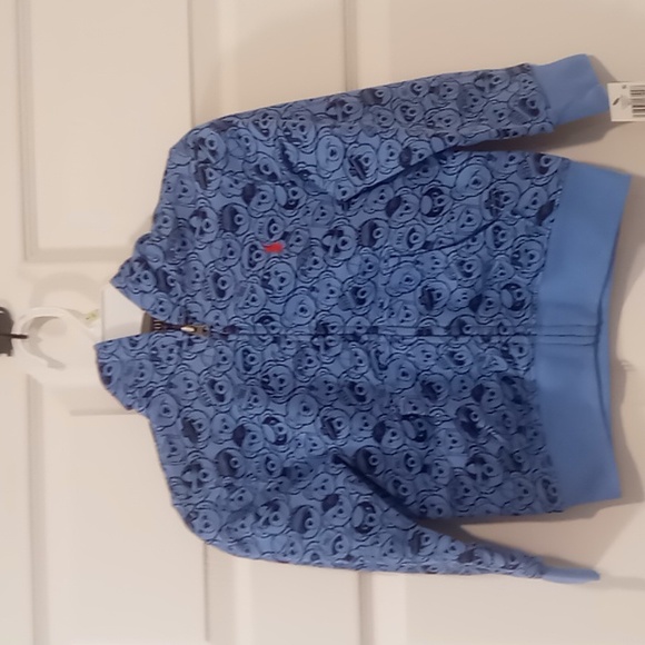 Ralph Lauren Polo Bear Fleece Full-Zip Hoodie NWT Size 4/4T & 5 - Picture 3 of 6